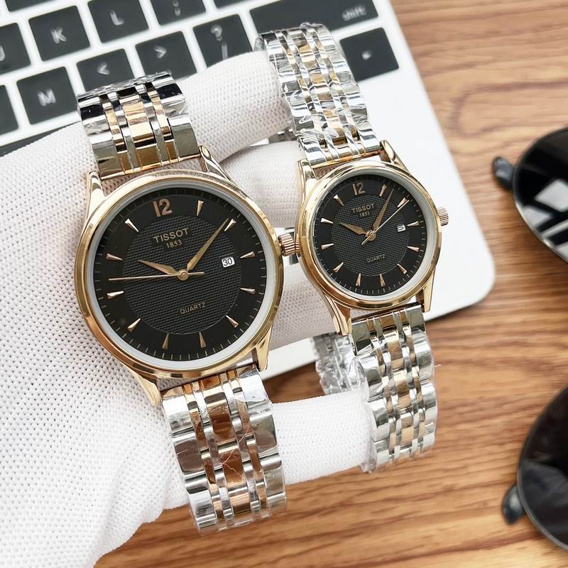 Tissot men40X7.5mm woman30X7.5mm 101557