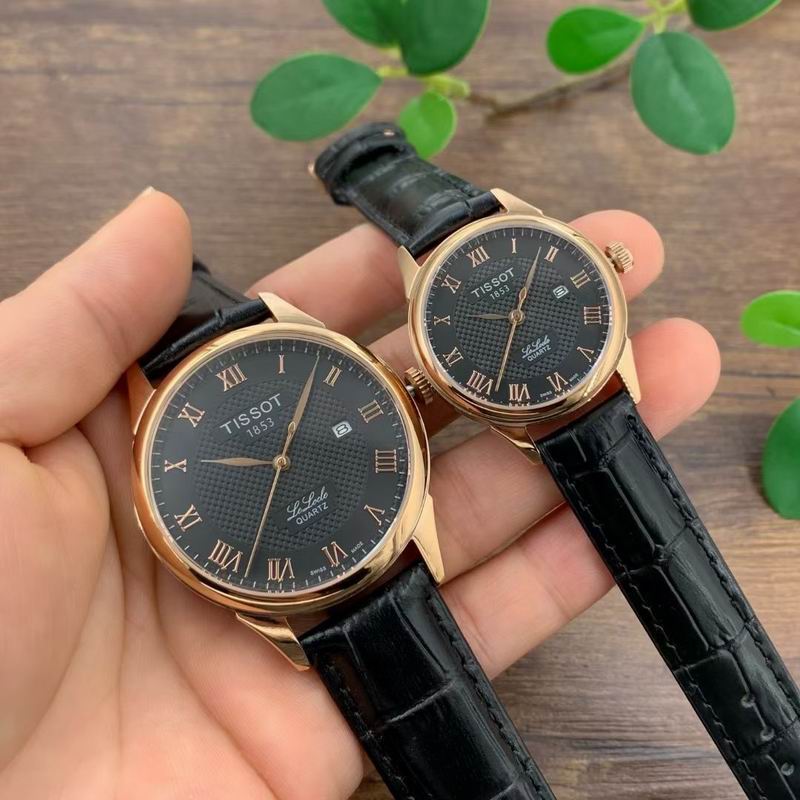 Tissot man 41mm woman  28mm 113005