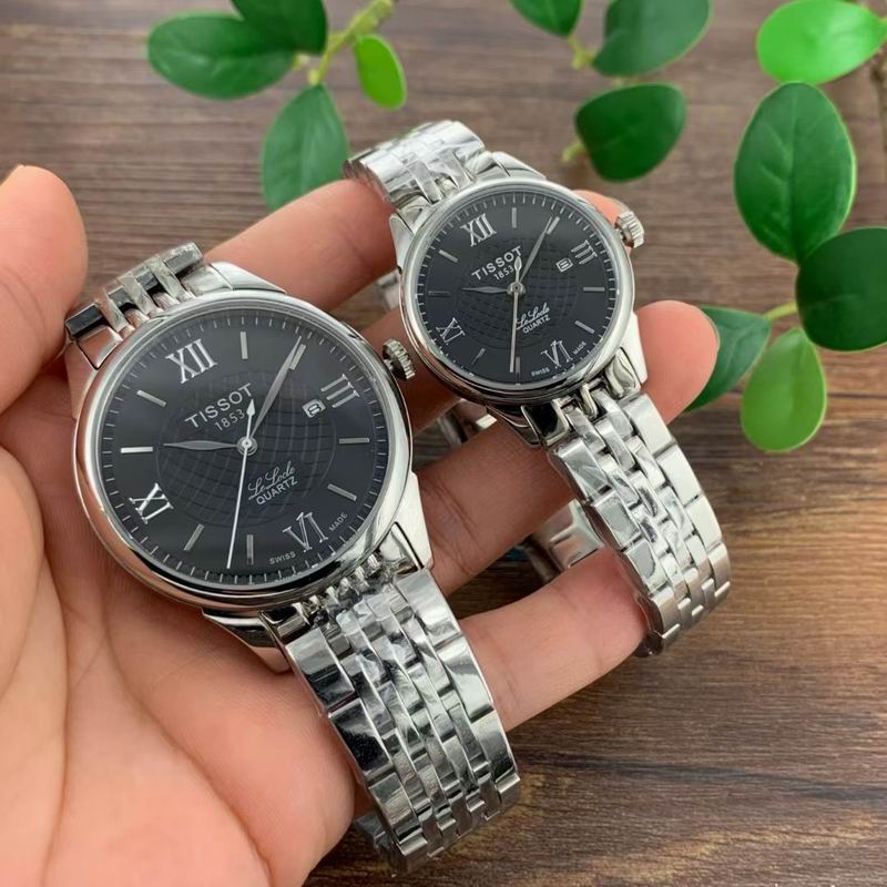 Tissot man 41mm woman 28mm 113006