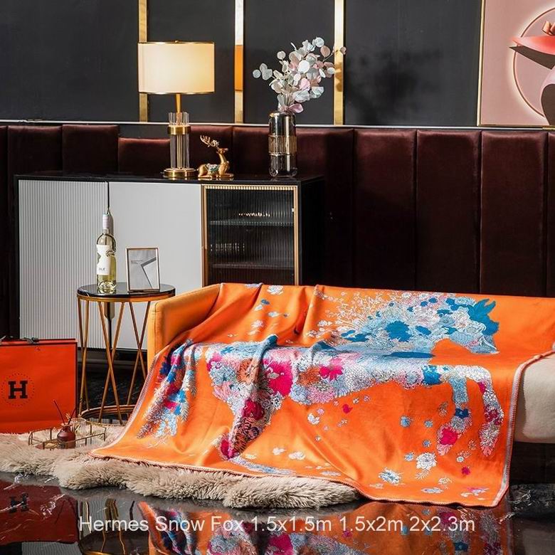 Hermes Snow Fox 1.5x1.5m 1.5x2m 2x2.3m n04