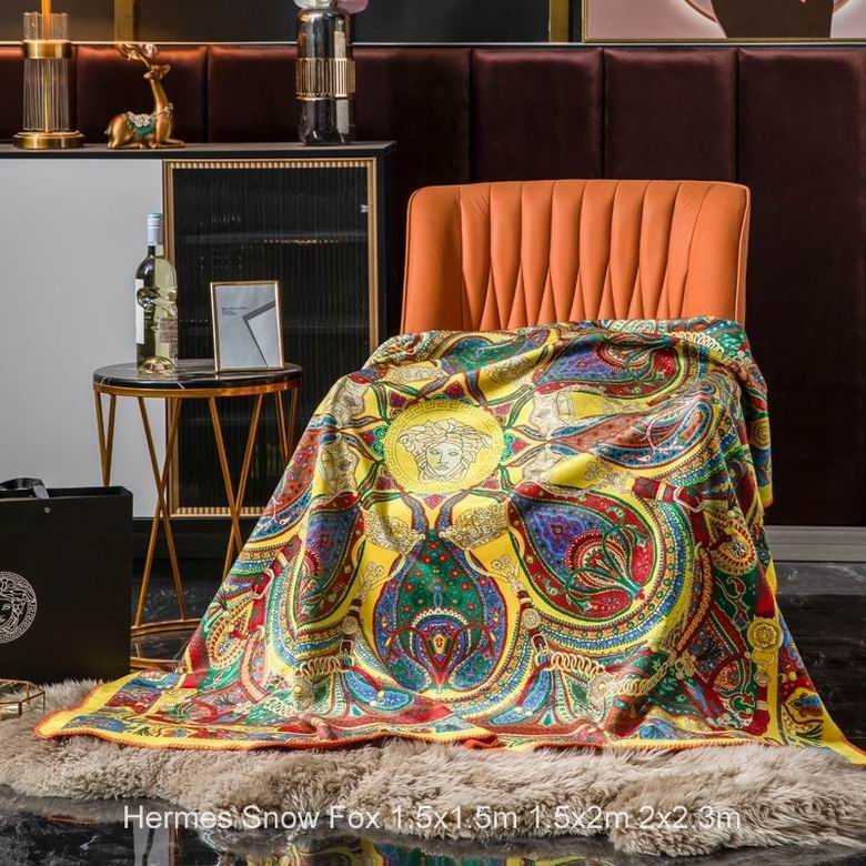 Hermes Snow Fox 1.5x1.5m 1.5x2m 2x2.3m n06