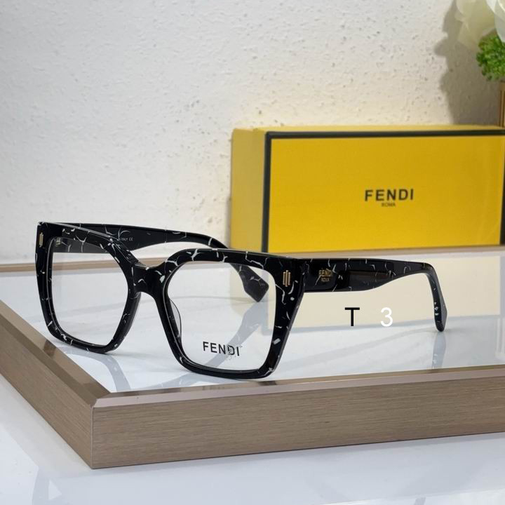 2025 Fendi Plain Glasses 0815