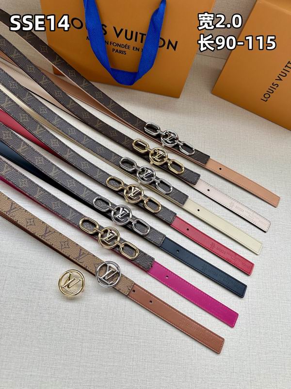 LV belt 20mmX90-115cm 8L28