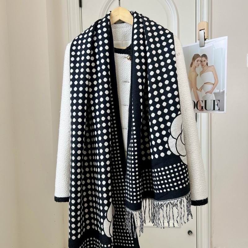 Chanel Scarf 60X180cm 100%��ë E090111