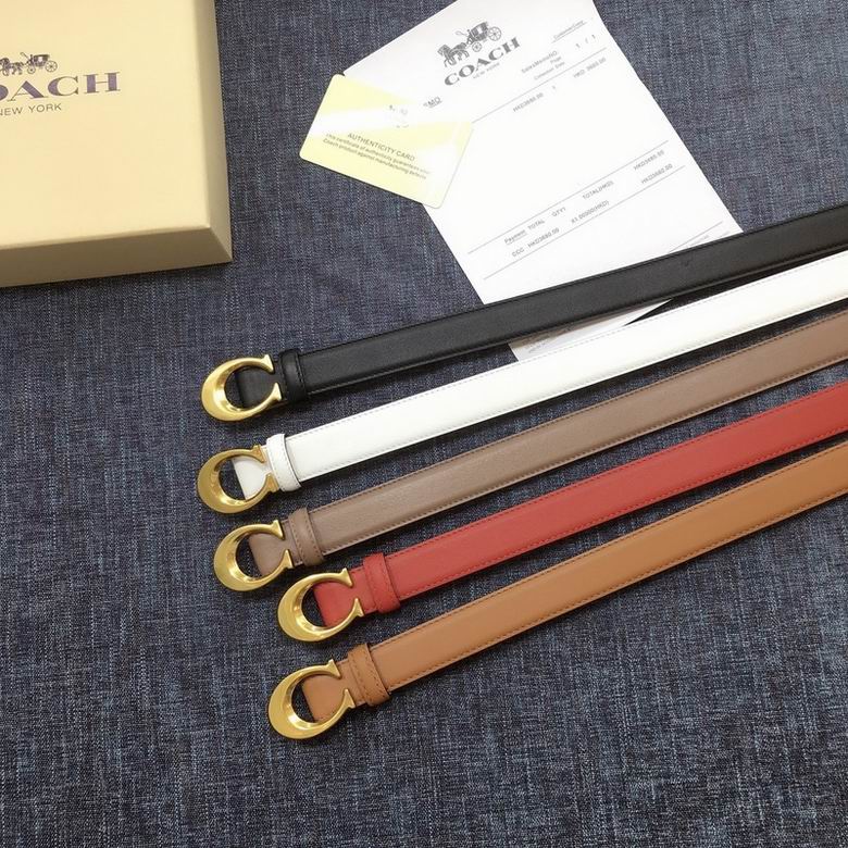 Coach Belt 25mm 0402