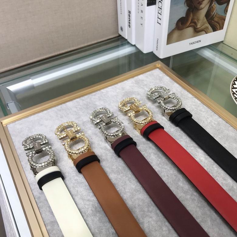 Ferragamo Belt 25mmx95-110cm 7D07