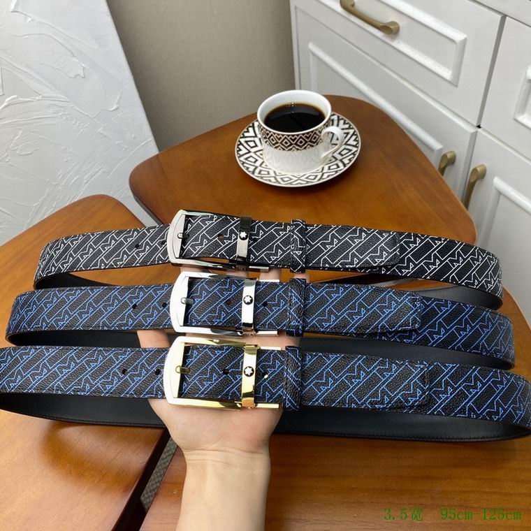 Montblanc Belt 35mmX95-125cm 7D03