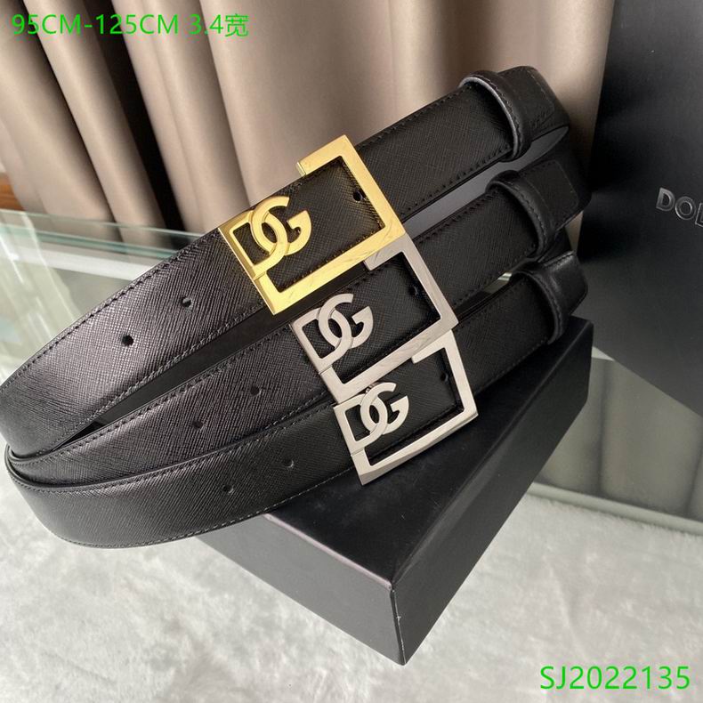 DG Belt 34mmX95-125cm 7D01