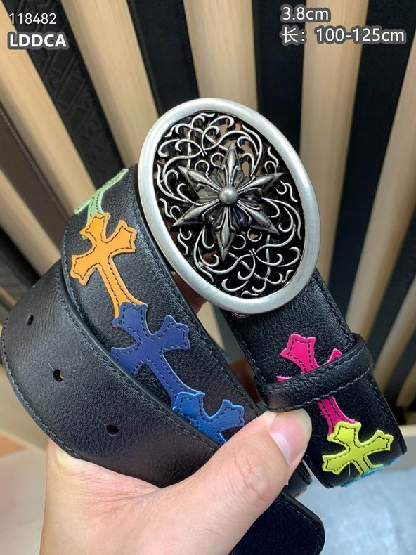 Chrome Hearts belt 38mmX100-125cm 8L24